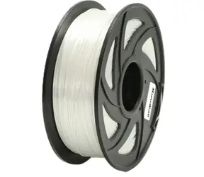 XtendLan PLA filament leskle-bílá / struna pro 3D tiskárnu / PLA / 1.75mm / 1kg   