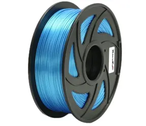 XtendLan PLA filament leskle-modrá / struna pro 3D tiskárnu / PLA / 1.75mm / 1kg   