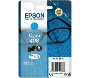 Epson DURABrite Ultra 408L modrá / pro WF-C4810DTWF / 14.7 ml