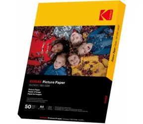 KODAK Fotopapír / Vysoce lesklý / A4 / 180g/m2 / 50 listů