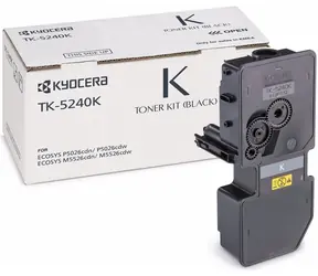 Kyocera TK-5240K Toner černá / pro M5526cdn & cdw & P5026cdn & cdw / výtěžnost až 4.000 stran
