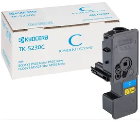 Kyocera TK-5230C Toner modrá / pro M5521cdn & cdw & P5021cdn & cdw / výtěžnost až 2.200 stran