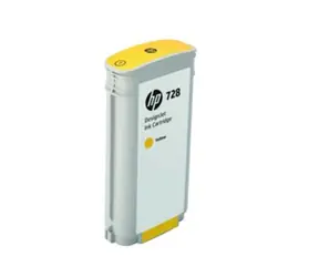 HP F9J65A originální cartridge 728 (130ml) žlutá / DesignJet T730&T830 / 130 ml