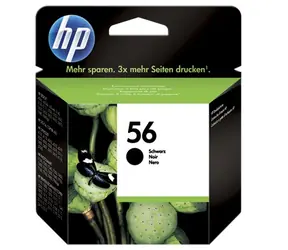 HP C6656AE 56 originální inkoustová kazeta černá / DeskJet 5550