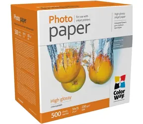 COLORWAY Fotopapír 10x15 (lesklý) - 230g/m2 500ks