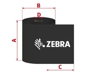 ZEBRA TTR páska ZipShip 5095 (1 ks) / resin / 83mm / 450m / 1" / 1 ks