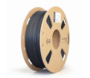 Gembird tisková struna 1.75mm PLA matná černá 1kg