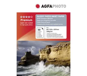AgfaPhoto Premium Photo Glossy Paper 240g A4 50ks / Fotopapír / lesklý