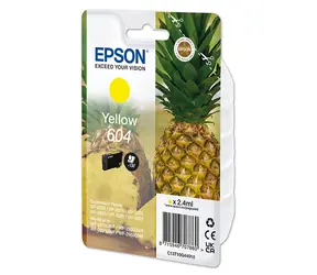 EPSON T10G4 originální cartridge 604 žlutá / pro WorkForce WF-2910 & WorkForce WF-2910DWF / 2.4 ml