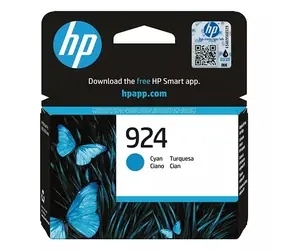 HP 4K0U3N originální cartridge 924 modrá