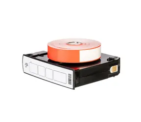 Zebra Wristband / PP / 1x11in (25.4x279.4mm / DT / Z-Band Direct / Adhesive closure / 200/roll / 6/box / Red 