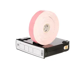 Zebra Wristband Pink 1x10in (25.4x254mm) / PP / DT / Z-Band Fun / Adhesive closure / 350/roll / 6/box 
