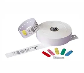 Zebra Wristband 1x7in (25.4x177.8mm) / PP / DT / Z-Band Quickclip / Clip closure / 380/roll / 3/box