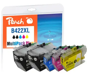 Peach LC-422XL alternativní cartridge MultiPack Plus / pro Brother MFCJ 5340 DW / 3x 1.500 & 2x 3.000 stran
