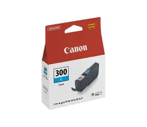 Canon originální cartridge PFI-300 C modrá / 14.4ml