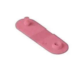 Zebra Wristband clips Pink 275/pack / spony na náramky