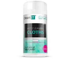 CLEAN IT vlhčené čisticí utěrky na obrazovky 100 ks