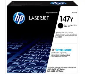 HP 147Y originální toner černá / pro HP LaserJet Enterprise M611 &  M612 / 42.000 stran