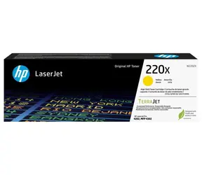 HP 220X originální toner žlutá / pro HP Color LaserJet Pro 4202dn & 4202dw / 5.500 stran