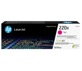 HP 220X originální toner purpurová / pro HP Color LaserJet Pro 4202dn & 4202dw / 5.500 stran