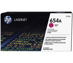 HP 654A originální toner fialová / pro HP Color LaserJet Enterprise M651dn & M651n / 15.000 stran