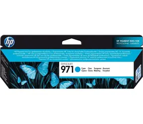 HP 971 (CN622AE) originální inkoustová náplň modrá / pro HP Officejet Pro X451dw & X476dw & X551dw / 24.5ml