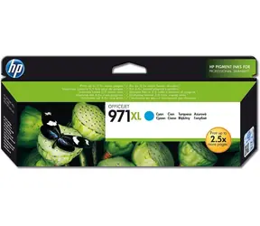 HP 971XL (CN626AE) originální inkoustová náplň modrá / pro HP Officejet Pro X451dw & X476dw & X551dw / 86.5ml