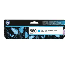 HP 980 (D8J07A) originální inkoustová náplň modrá / pro HP Officejet Enterprise X555dn & X555xh & X585dn / 6.600 stran