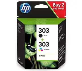 HP 303 (3YM92AE) inkoustová kazeta multipack CMYK / pro HP ENVY foto 6220 & 6230 / 4ml