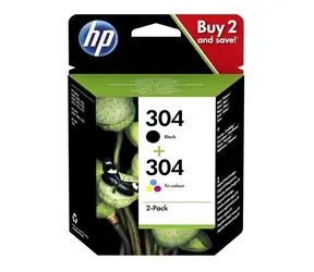 HP 304 (3JB05AE) inkoustová kazeta CMYK / pro HP DJ 2620 & 2630