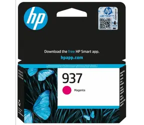 HP 937 inkoustová kazeta fialová / pro HP OfficeJet Pro 9120e & 9122e & 9125e & 9132e / 800 stran