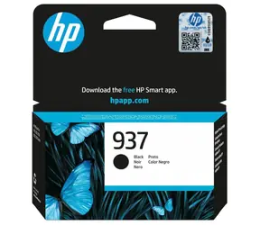 HP 937 inkoustová kazeta černá / pro HP OfficeJet Pro 9120e & 9122e & 9125e & 9132e / 1250 stran