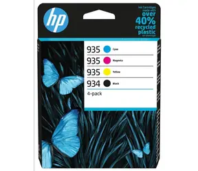 HP 934 + HP 935 inkoustová kazeta 4-pack / pro HP Officejet 6820 &Officejet Pro 6230 & Officejet Pro 6830 / 4x 400 stran