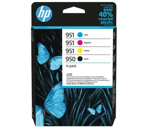 HP 950 + HP 951 inkoustová kazeta 4-pack / pro HP Officejet Pro 251dw & Officejet Pro 276dw / 1x 1000+3x 700 stran