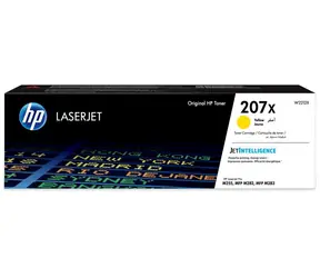 HP 207X originální toner žlutá / pro LaserJet Pro M283fdw / 2.450 stran