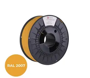C-TECH PREMIUM LINE Filament PETG luminiscenční světlá oranžová | RAL2007 | 1.75mm | 1kg