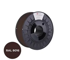 C-TECH PREMIUM LINE Filament PETG mahagonová hnědá | RAL8016 | 1.75mm | 1kg
