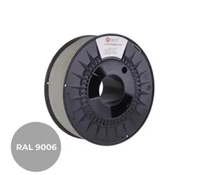 C-TECH PREMIUM LINE Filament PLA bílý hliník | RAL9006 | 1.75mm | 1kg
