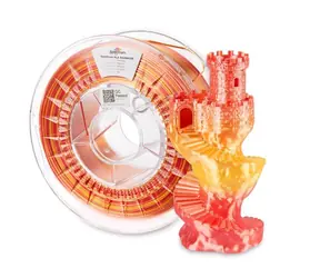 Spectrum 81017 3D filament PLA Silk Rainbow fire-red | 1.75mm | 1000g