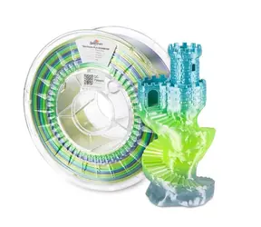 Spectrum 81019 3D filament PLA Silk Rainbow frost gloss | 1.75mm | 1000g