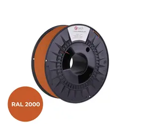C-TECH PREMIUM LINE Filament TPU 90A flexibilní žlutooranžová | RAL2000 | 1.75mm | 1kg