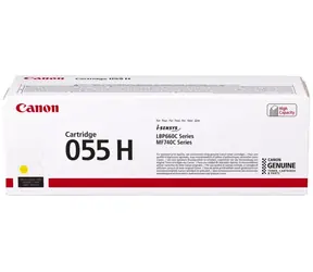 Canon originální toner CRG-055HY žlutá / pro i-SENSYS MF742Cdw & MF744Cdw & MF746Cx / 5.900 stran
