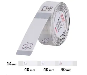 Niimbot štítky T 14x40mm Medvídě pro D11 + D11-M + D110 + D110-H / 160ks