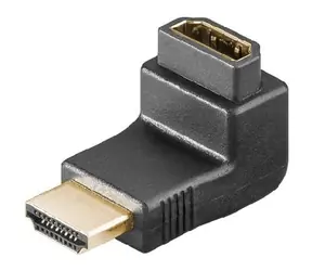 PremiumCord adaptér HDMI M na HDMI F - zahnutý do pravého úhlu - opačný / redukce