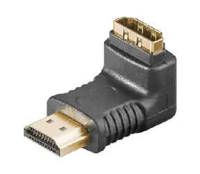 PremiumCord adaptér HDMI M na HDMI F - zahnutý do pravého úhlu / redukce