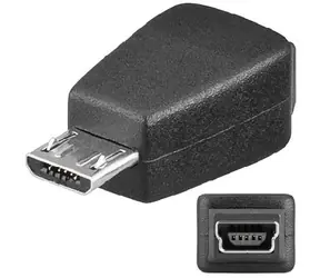 PremiumCord USB redukce  Mini 5 PIN/female  -  Micro USB/male