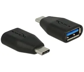 DeLock adaptér SuperSpeed USB 10 Gbps (USB 3.1 Gen 2) USB Type-C samec > Typ-A samice
