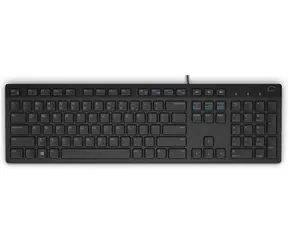 DELL KB-216 RU / Multimediální klávesnice / USB / černá