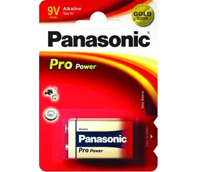 Panasonic Pro Power baterie 9V alkalická