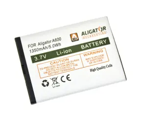 Aligator baterie Li-Ion 1350 mAh / pro Aligator A600/A610/A675/A430/A680/VS900